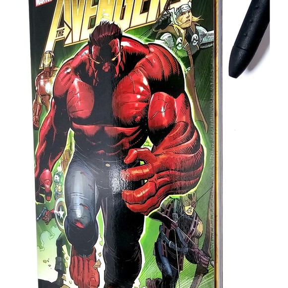 Avengers 1 & 2 TPB Newstand  Bendis Romita Jr Hitch Marvel New Unread *Read* - Picture 7 of 9